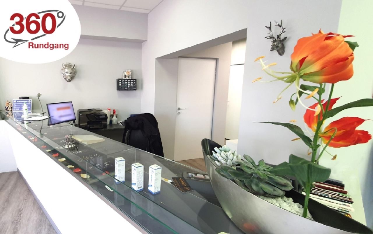 schicker Empfangsbereich