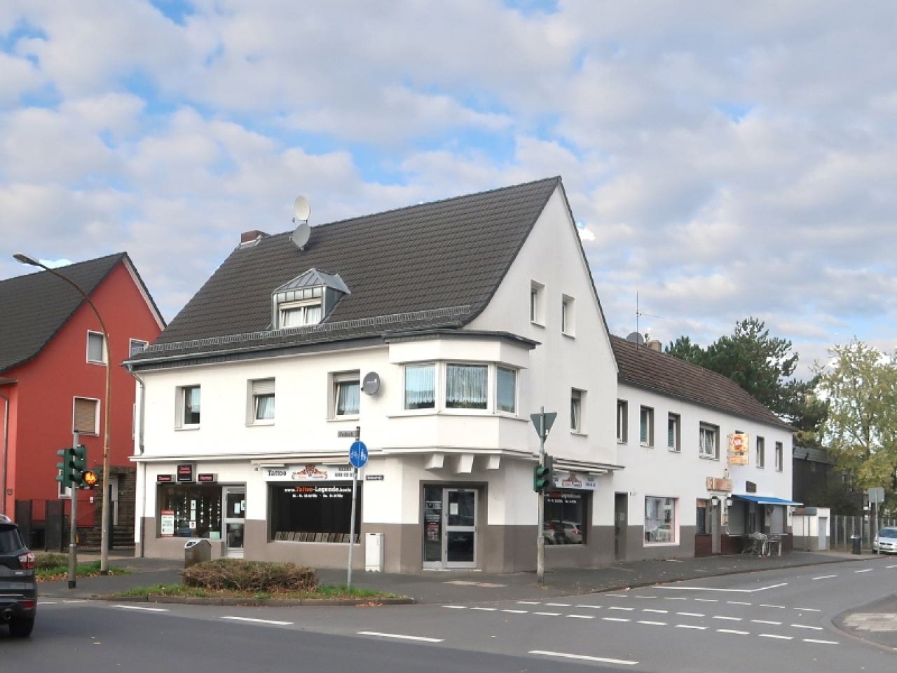 Außenansicht auf der Kreuzung