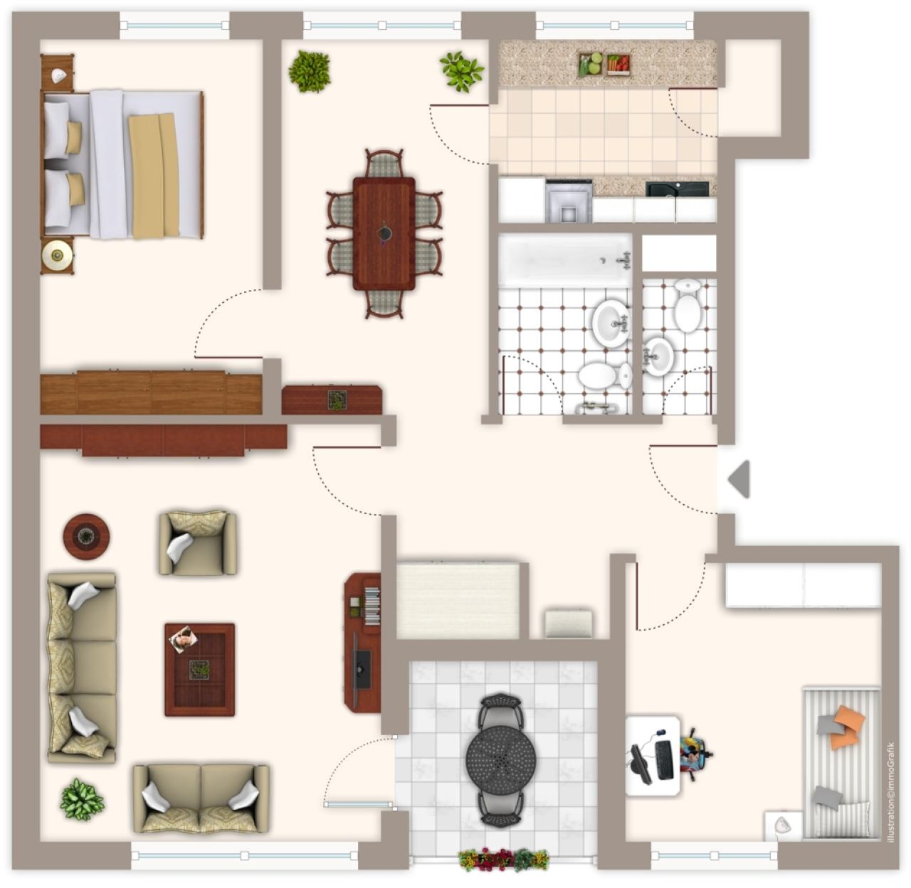 immoGrafik_300700038001-Zypressenweg - Plan 1_DIN_A4_Druck