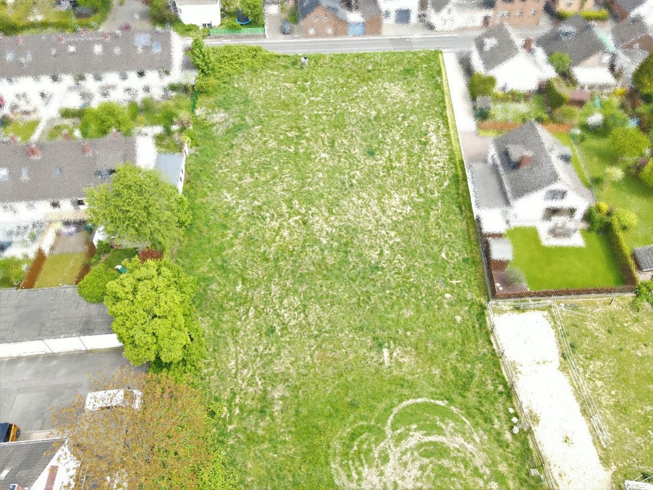 Grundstück von oben