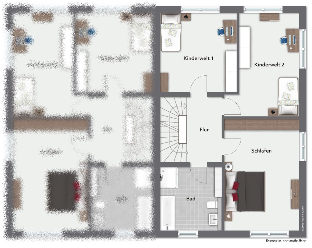 Grundriss Obergeschoss