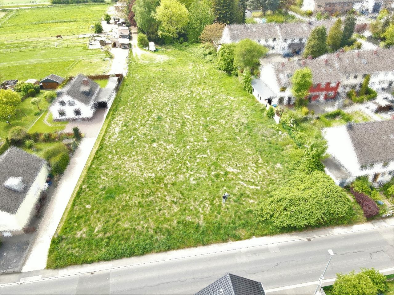 Grundstück von oben