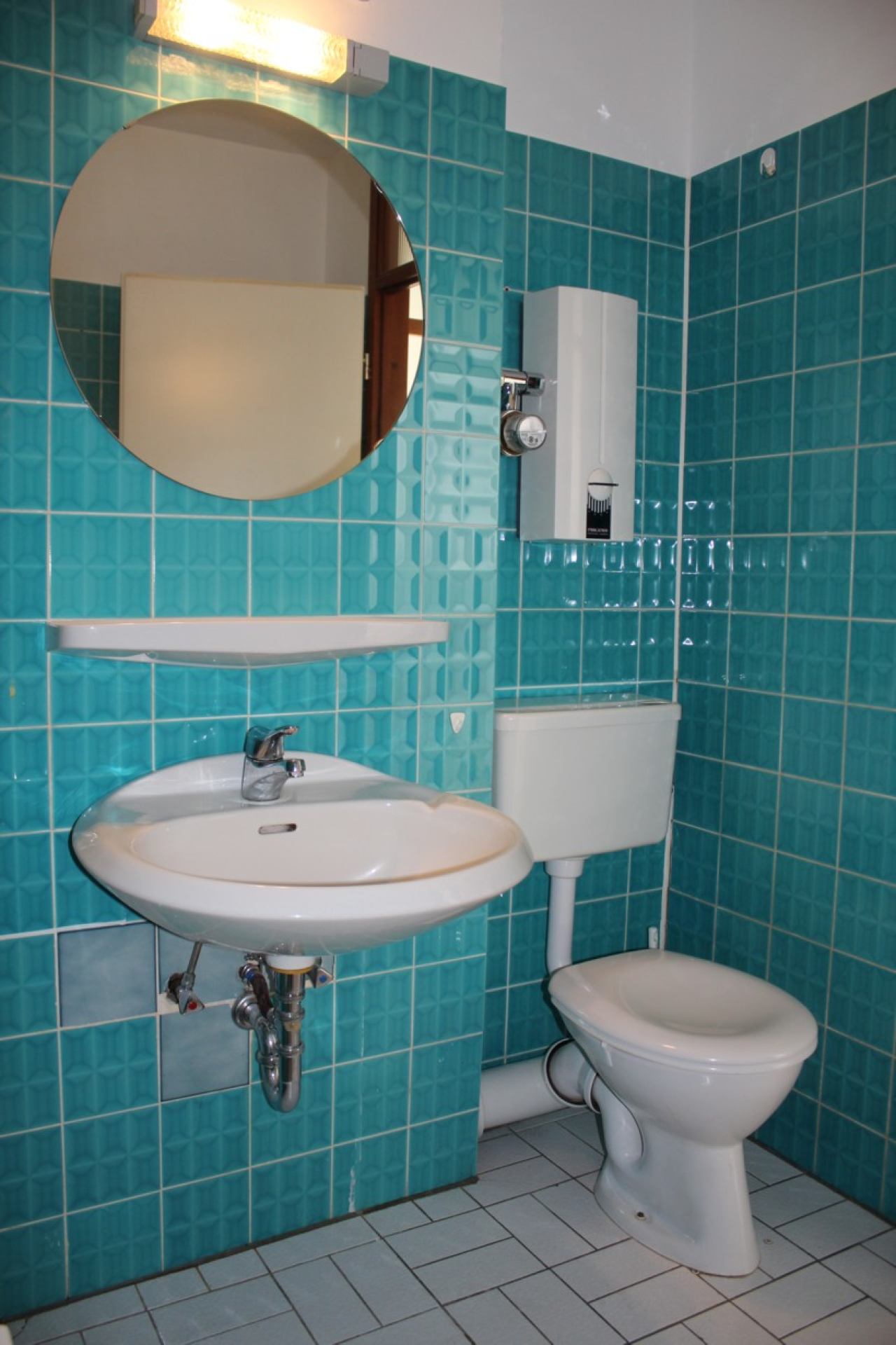 Badezimmerausschnitt