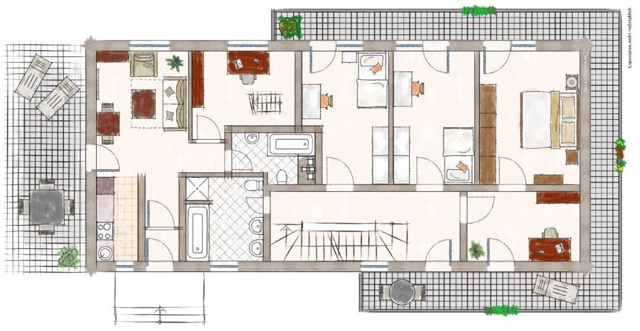 GR-Alternative: Schlafen u. Büro